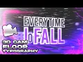 3D Camera Typo w Grid Floor Tutorial After Effect Typography