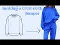 Download Lagu how to sew a crew neck jumper - DIY sweatshirt sewing tutorial with pattern