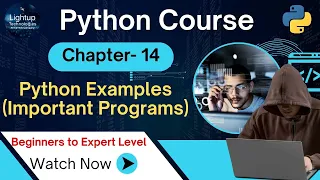Python with Essential Examples Chapter 14 Important Python Programs for Every Programmer