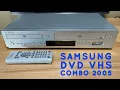 Samsung DVD-V5500 VCR DVD Combo