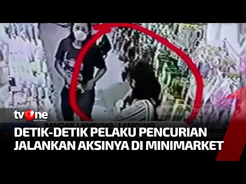 Komplotan Pencuri di Minimarket Terekam CCTV Sedang Menjalankan Aksinya