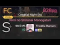 Download Lagu Freddie Benson | Amatsuki - Kimi no Shiranai Monogatari [Celestial Night] +HDDT 98.53% {#2 828pp FC}