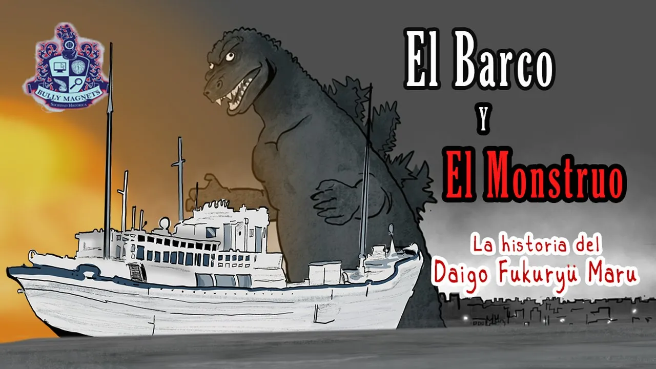 El Barco y el Monstruo (La Historia de Godzilla) - Dibujando la historia - Bully Magnets Documental