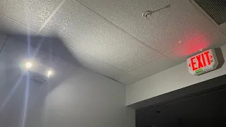 Power Outage and Tornado Warning at Walmart - Emergency Lighting In Action