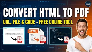 How to Convert HTML to PDF URL File Code Free Online Tool