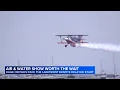 Air Water Show wraps up after weather delays performances for 2nd day in a row