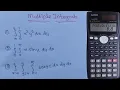 Multiple Integration Double Triple Integration Scientific Calculator Casio fx-991ms