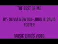 Download Lagu THE BEST OF ME BY: DAVID FOSTER AND OLIVIA NEWTON JOHN