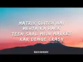 KING & RAGA - Bawe Main Check | (Lyrics)