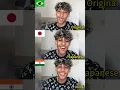 MC Xangai Menina Do Job Original VS Japanese VS Hindi Version