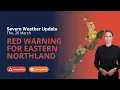Weather Warning Update for NZ - Thu 26 March 2026