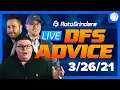 GRINDERSLIVE - 21 NBA DFS PICKS ROTOGRINDERS