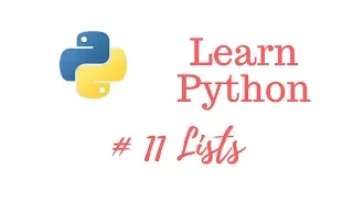 Learn Python Episode Lists Arrays