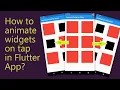 Animated Container in App