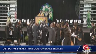 Funeral underway for slain New Orleans police officer