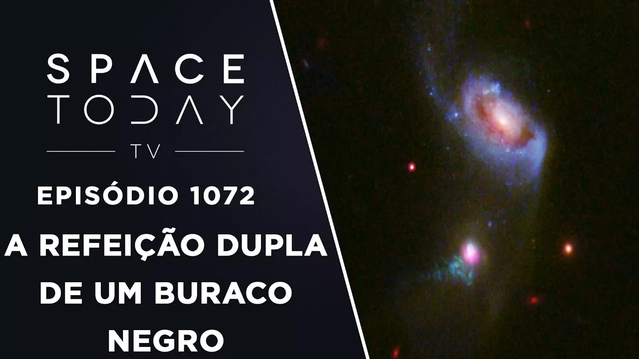 A Refeição Dupla de Um Buraco Negro - Space Today TV Ep.1072 #AAS231