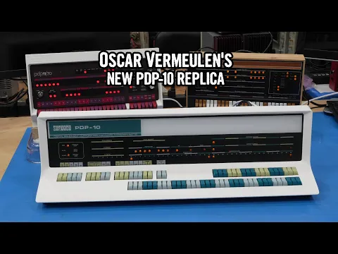 Download MP3 Oscar's new PDP-10 replica (and PDP-8 and PDP-11 too)