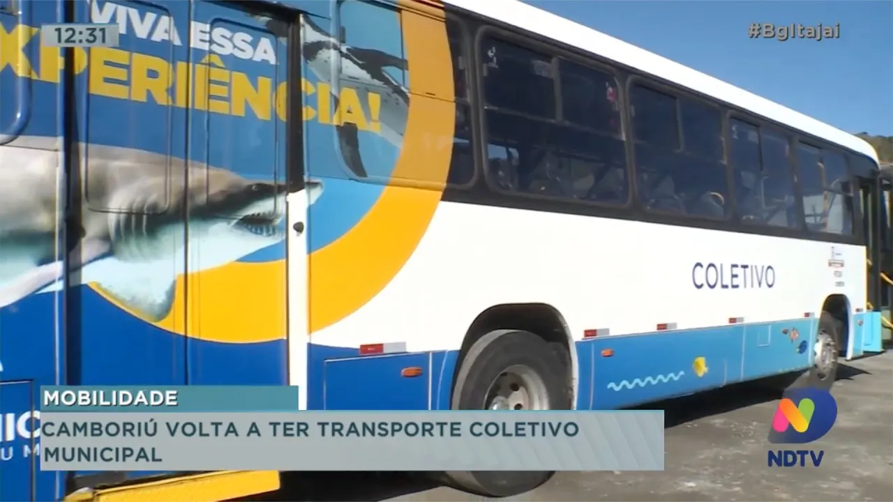 Camboriú volta a ter transporte coletivo municpal