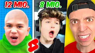Ich reagiere auf DIE BELIEBTESTEN YOUTUBE SHORTS! 😨 (Leontin, Lumexx ..)