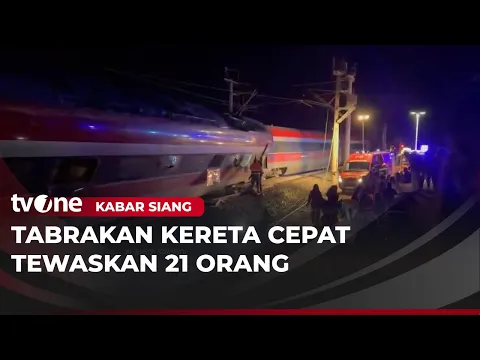 21 Orang Tewas Dalam Kecelakaan Kereta Api