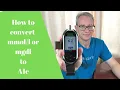 How to convert or Mgdl to A1c