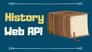 Using History API to Animate URL and hmm what else