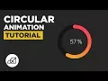 Circular Infographic Pie Chart Animation Tutorial After Effects