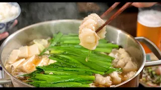 灼熱の部屋で灼熱のもつ鍋を食べるという快感