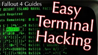 Fallout 4 How to Hack Terminals - This Trick Makes It Easier