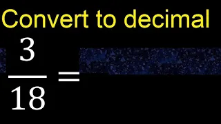 Convert to decimal How To Convert Decimals to Fractions