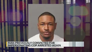 Albuquerque man convicted of impersonating law enforcement arrested again