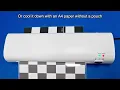 SL268-How to Use A4 Laminator