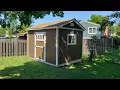 Installing a Tuff Shed on a concrete slab
