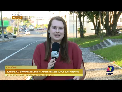 Novos equipamentos chegam ao Hospital Materno-Infantil de Criciúma