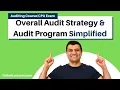 Overall Audit Strategy and Audit Program CPA Exam AUD