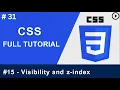 CSS Tutorial Visibility and z-index in Website Development Web Development Tutorials
