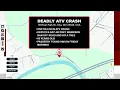 Crews at scene of fatal ATV crash
