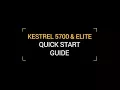 Kestrel 5700 Elite Easy Mode Quick Start Guide
