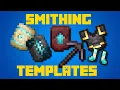 Minecraft - Crafting Recipes Smithing Templates