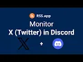 How to Track Twitter X Updates in Discord