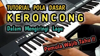 Download TUTORIAL POLA DASAR KERONCONG DALAM MENGIRINGI LAGU ll #OkhyChannel MP3