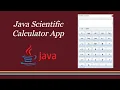 Scientific Calculator In Java Using NetBeans IDE Java Programming