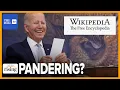 Wikipedia RECESSION Definition Edited Page LOCKED Emily Ryan Pandering To Biden
