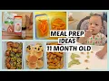 MEAL PREP FOR MY 11 MONTH OLD BLW MEAL IDEAS DAIRY OAT FREE
