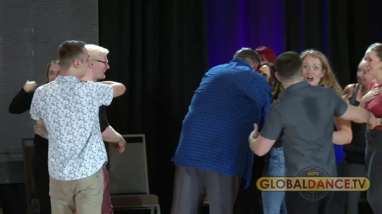 Ben Morris & Janelle Guido - Halloween Swingthing 2018 Invitational Karaoke Jack & Jill 2nd Place