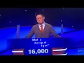 Final Jeopardy RERUN from 2023 Masters Tournament semifinals game 4