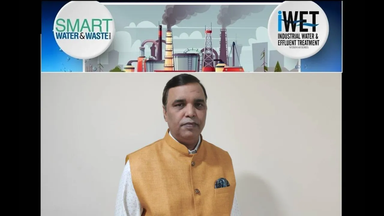 Industrial Water & Effluent Treatment Question Answer Webinar Addressed by Dr Mritunjay Chaubey