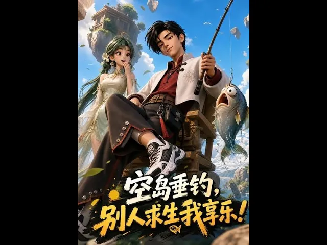 空岛垂钓,别人求生我享乐