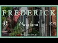 Frederick Maryland 4K Walking Tour 2021 Downtown