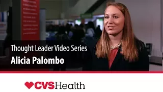 Why would a student choose to work at CVS Health during pharmacy school Alicia Palombo